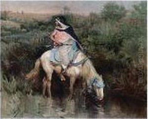 Arabian Cavalier by Aime Morot
