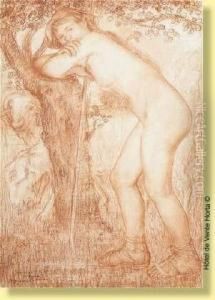 Jeune Bergere Nue by Georges Morren