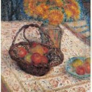 Le Pannier De Pommes (1914) by Georges Morren