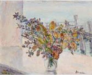 Bouquet De Feuilles Mortes by Georges Morren