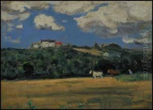 Ploughing In Brittany
