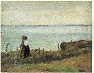 Promenade Au Bord De La Mer
