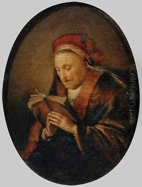 Old Woman Praying - view 1