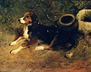 A Dog Lying Down