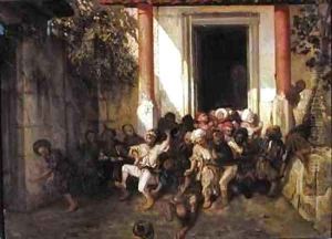 Leaving the Turkish School