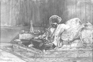 A reclining pasha
