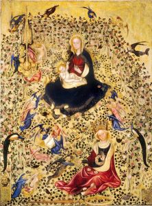 Madonna in the Rosary c. 1410 by Stefano Da Zevio