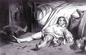 Rue Transnonain by Honore Daumier