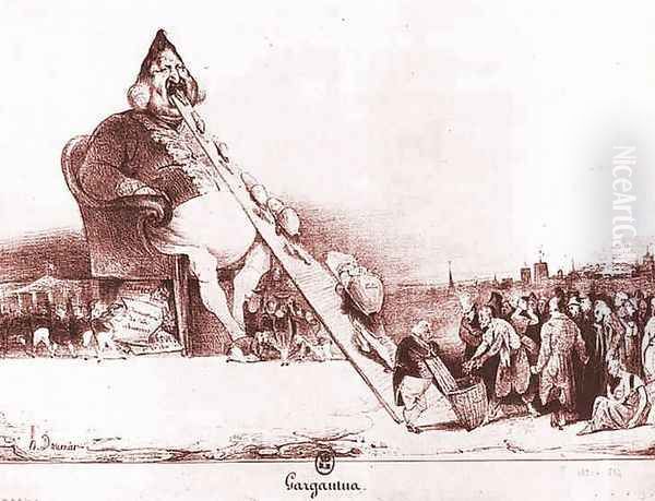 Gargantua by Honore Daumier