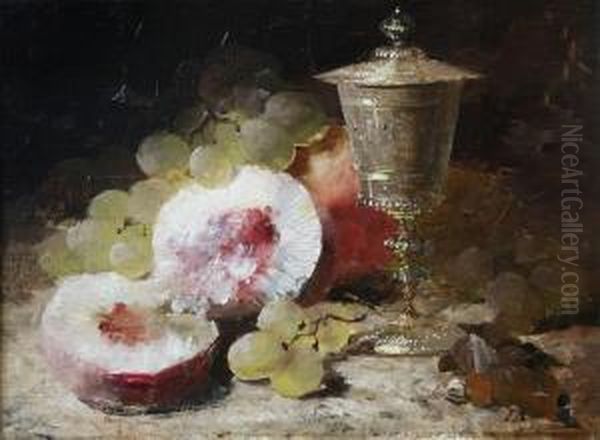 Still Life With Fruit And Beaker - view 1
