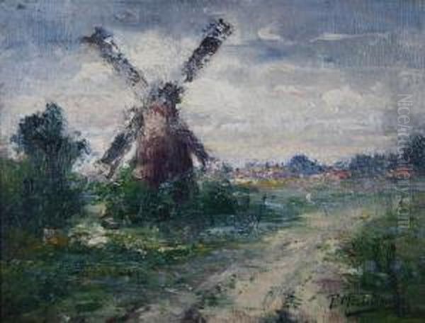 Landscape With Windmill - view 1