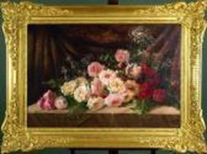 [les Roses] by Frans Mortelmans