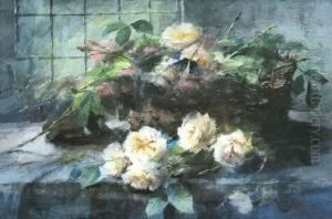 Stilleven Met Rozen (ca. 1920) by Frans Mortelmans