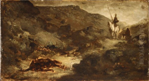 Don Quixote and the Dead Mule - view 1