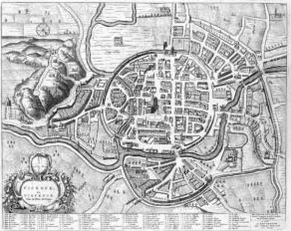 Belluno Ou Bellune. Verona. 
Trevigny Ou Tarvisi. Murano. Sale Du Grand Conseil De Venise. - view 1