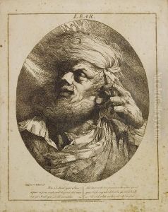 Three Shakespearean Portraits: Lear, Falstaff, Beatrice by John Hamilton Mortimer