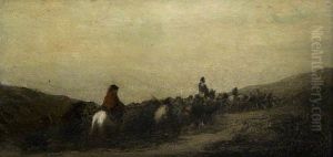 The Fugitives by Honore Daumier