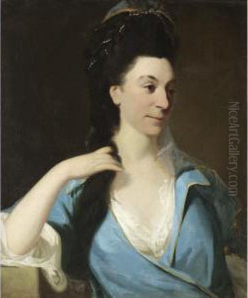 Ritratto Di Dama In Abito Azzurro - view 1