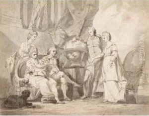 Study Relating To "the Drake Family by John Hamilton Mortimer