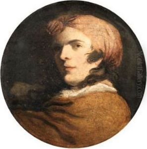 Potrait Of The Artist In Character by John Hamilton Mortimer