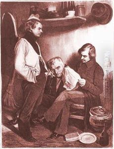 Remembrances of St. Pelagie by Honore Daumier
