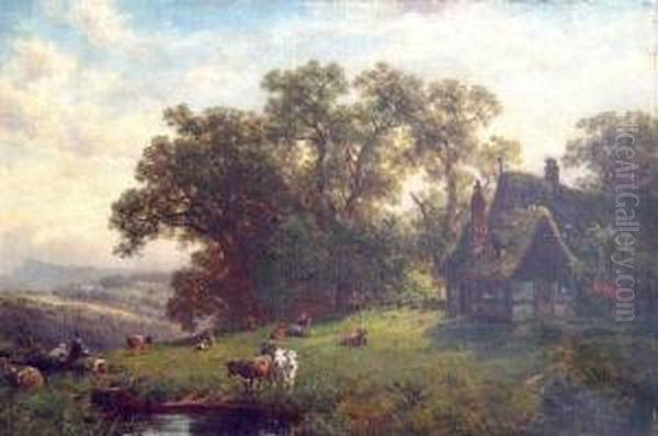 Paisaje Con Cottages - view 1
