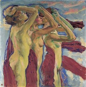 Die Drei Grazien by Kolo Moser