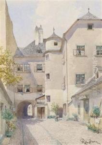 Hauseinfahrt by Richard Moser