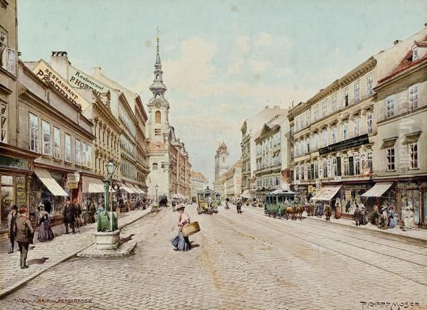 Wien - Mariahilferstrase - view 1
