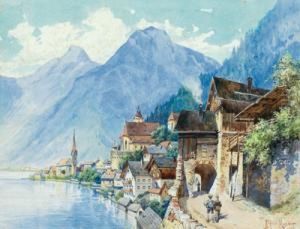 Veduta Di Hallstatt by Richard Moser