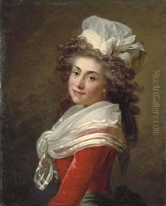 Portrait Of The Marquise De Grecourt