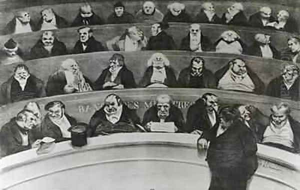 The Stomach of the Legislature the Ministerial Benches of 1834 - view 1