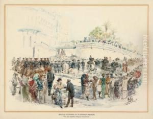 Queen Victoria At A French Review Queen Victoria At A French Review