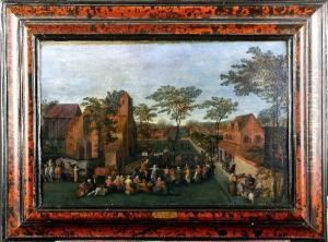 [kermesse Villageoise] by Gillis Mostaert