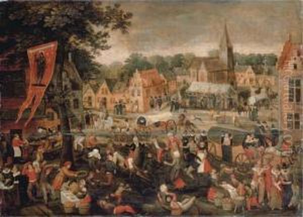 A Town Kermesse - view 1