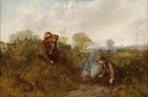 Am Lagerfeuer. by George William Mote