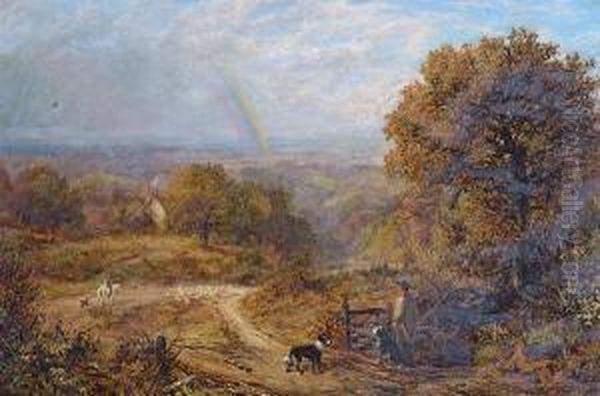 Landscape With Rainbow - view 1