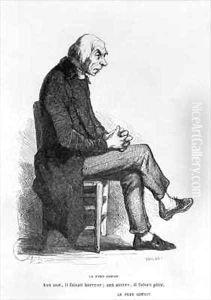Father Goriot by Honore Daumier