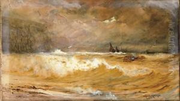 A Stormy Sea - view 1