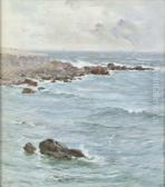 High Tide, Clodgy Point, St.ives - view 1