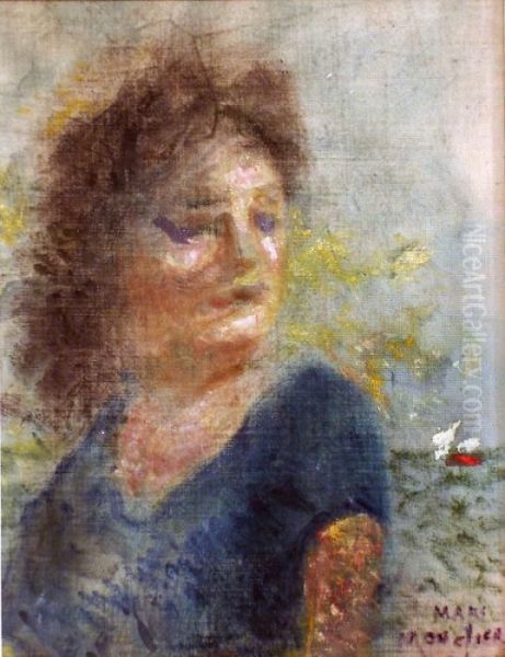 Jeune Fille Au Bord De La Mer - view 1