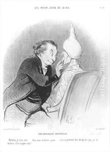 Series Les beaux jours de la vie A happy find by Honore Daumier