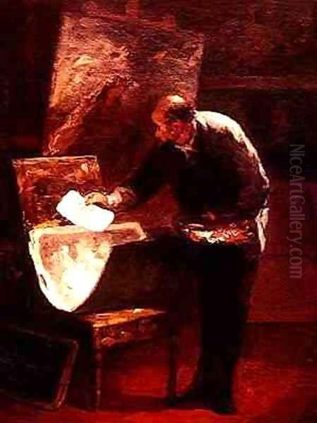 The Artist in his Studio - view 1