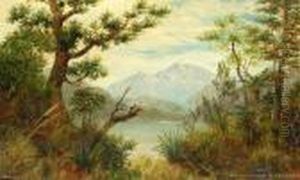 Lake Brunner From Moana by John Elder Moultray
