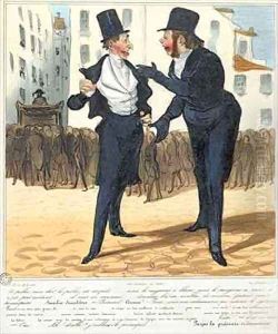 The Homeopathic Doctors by Honore Daumier