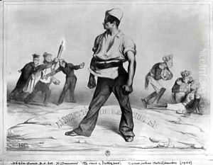 Freedom of the Press by Honore Daumier