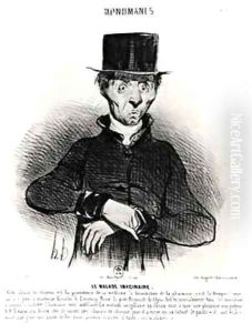 Le Malade Imaginaire by Honore Daumier
