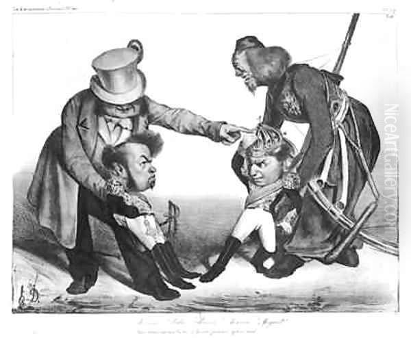 The Civil War in Portugal bringing into conflict Pedro I 1798-1834 Emperor of Brazil and King of Portugal and Dom Miguel 1802-66 - view 1