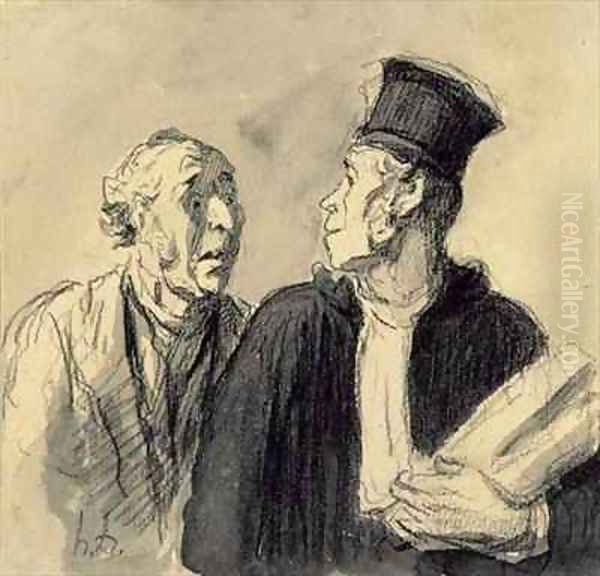 The Lawyer and his Client 2 - view 1