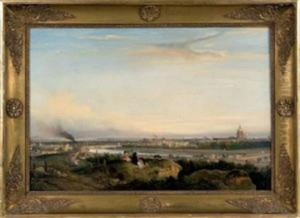 Vue De Paris Prise Des Hauteurs De Chaillot - view 1